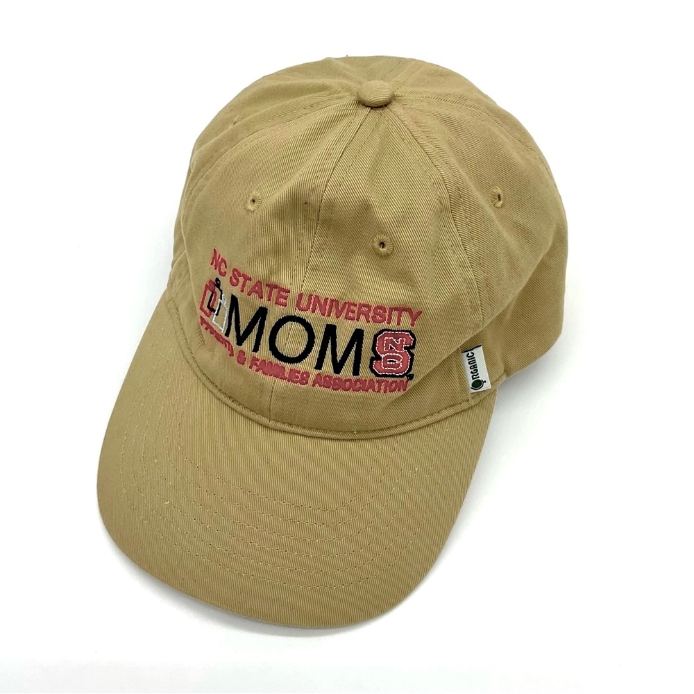 NC State Mom Organic Cotton Baseball Cap